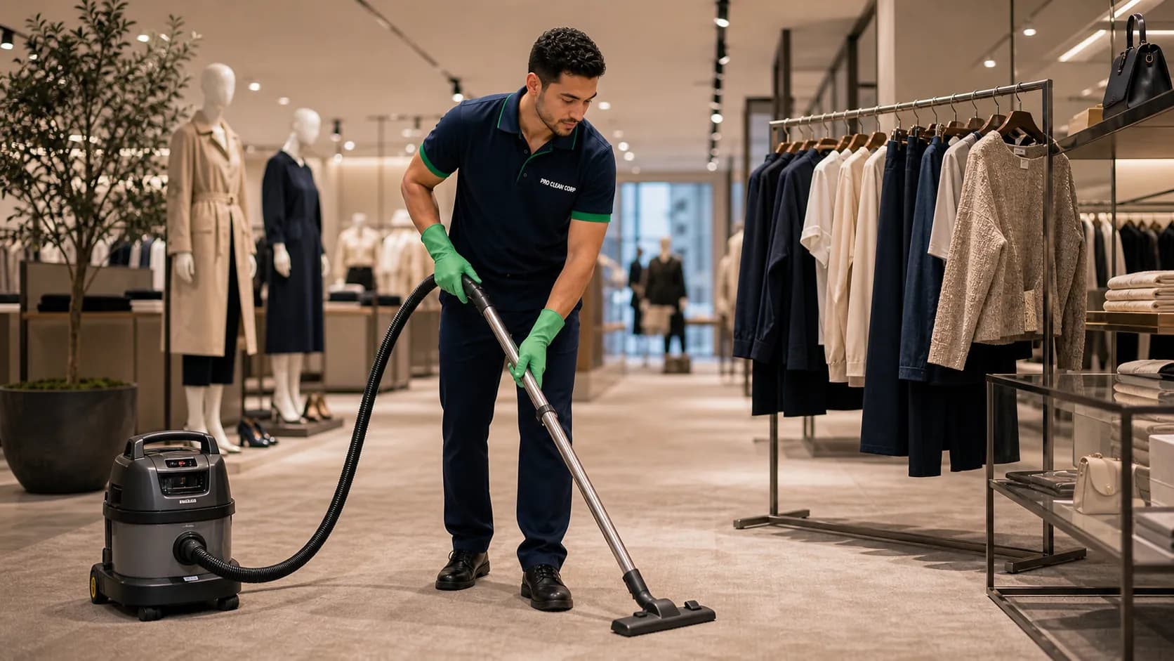 Our Cleaning Process in Action