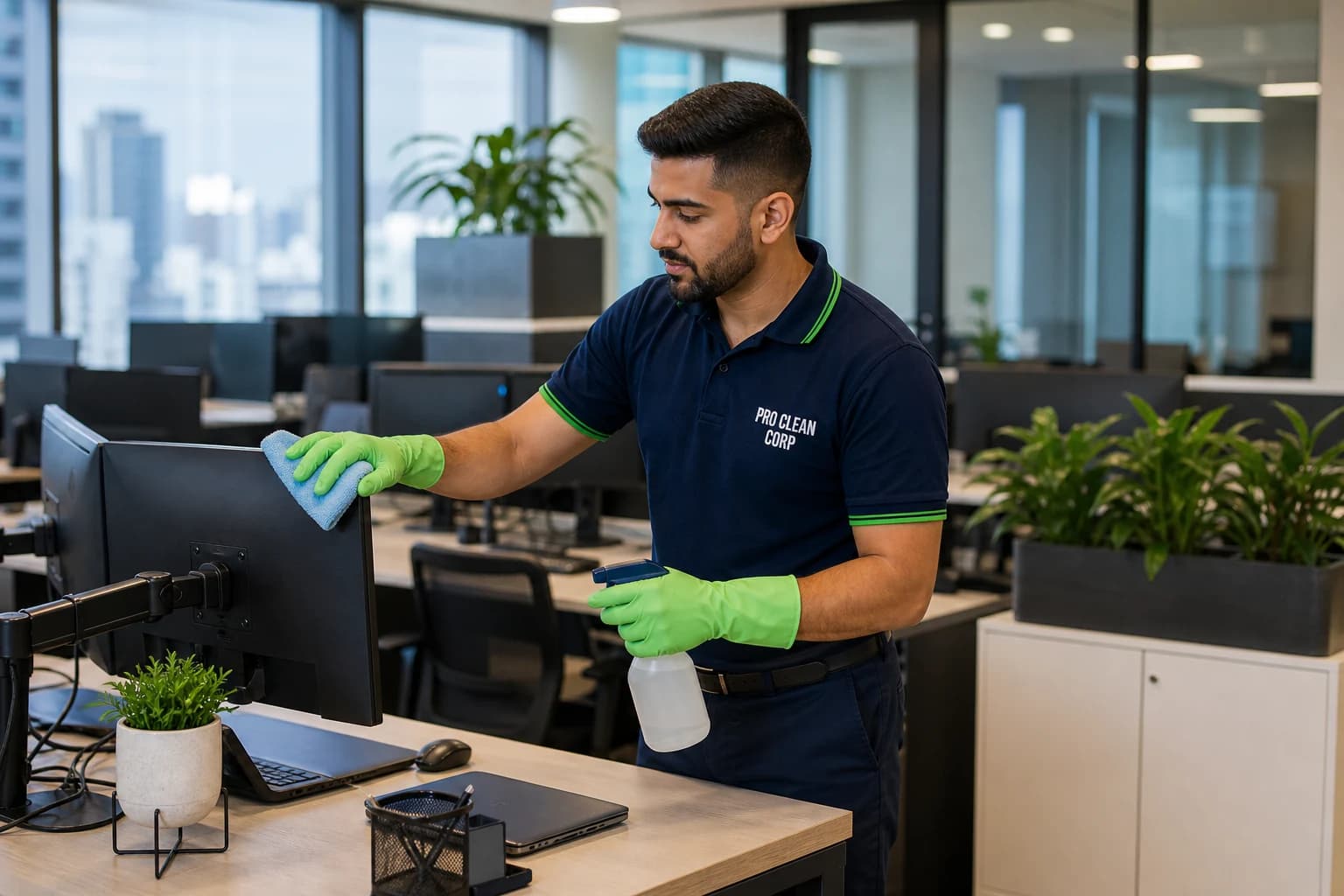 Office Cleaning specific areas covered
