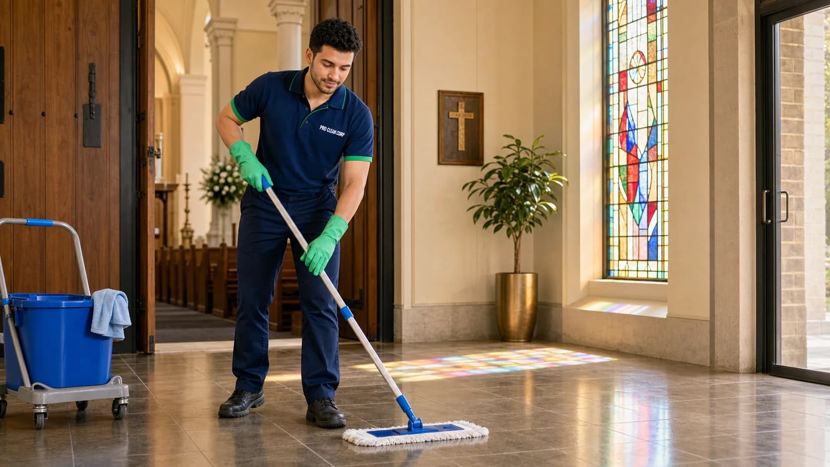 Our Cleaning Process in Action