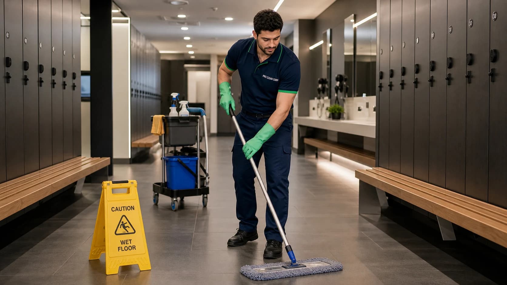 Our Cleaning Process in Action